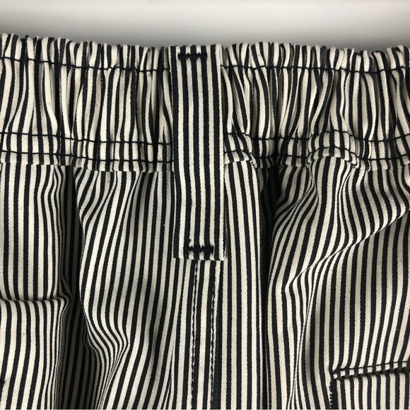 Winston Box Men Shorts Black BlackWhite Stripe Elastic Back Waist Short Sz 50 - Picture 5 of 10